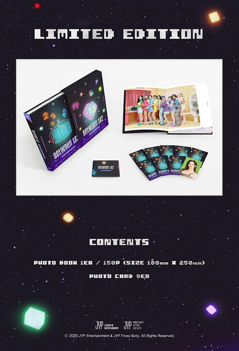楽天市場】TWICE トゥワイス MONOGRAPH BETWEEN 1&2 「LIMITED EDITION 