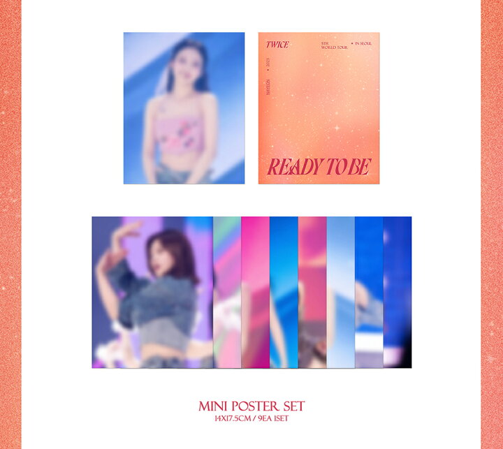 楽天市場】TWICE トゥワイス TWICE 5TH WORLD TOUR [ READY TO BE ] IN  
