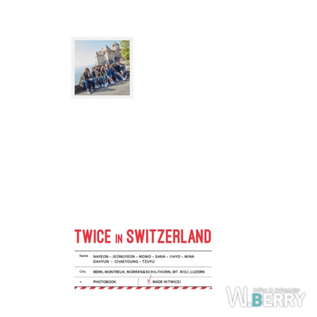 TWICE トゥワイス TV5 新作アイテム毎日更新 in PHOTOBOOK SWITZERLAND 格安店 フォトブック 写真集