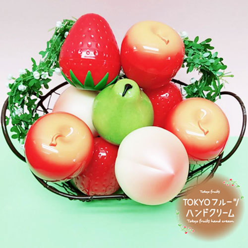 業界No.1 Tokyo fruits トーキョー お気に入り フルーツ TOKYOフルーツ ハンドクリーム しっとり 4種セット 30g 乾燥 送料無料 美容成分配合 TOKYOフルーツハンドクリーム レビュー書いて5％OFFクーポン