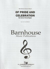 (楽譜) 誇りと祝典 / 作曲：ジェイムズ・スウェアリンジェン (吹奏楽)(フルスコアのみ)【※必ずページ内に記載の納期をご確認ください】