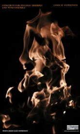 (楽譜) ピッコロ・トランペット協奏曲 / 作曲：ジェイムズ・スティーヴンスン (ピッコロ・トランペット＆吹奏楽)(スコアのみ) 【※必ずページ内に記載の納期をご確認ください】