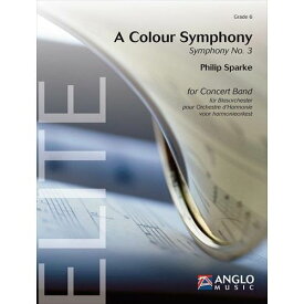 (楽譜) 交響曲第3番「カラー・シンフォニー」 / 作曲：フィリップ・スパーク (吹奏楽)(フルスコアのみ)【※必ずページ内に記載の納期をご確認ください】