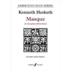 (楽譜) マスク / 作曲：ケネス・ヘスケス (吹奏楽)(スコア+パート譜セット)【※必ずページ内に記載の納期をご確認ください】