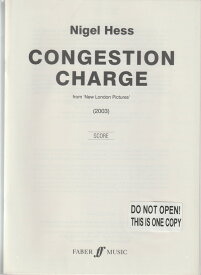 (楽譜) ニュー・ロンドン・ピクチャーズ / 作曲：ナイジェル・ヘス (吹奏楽)(フルスコアのみ)【※必ずページ内に記載の納期をご確認ください】