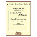 (楽譜) ヴェニスの謝肉祭 / 作曲：ジュール・ドゥメルスマン　編曲：フレデリック・ヘムケ (アルト・サクソフォーン+ピアノ)