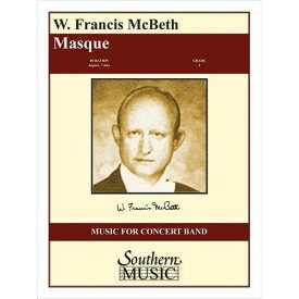 (楽譜) マスク / 作曲：ウィリアム・フランシス・マクベス (吹奏楽)(フルスコアのみ)【※必ずページ内に記載の納期をご確認ください】