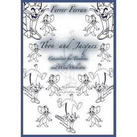 (楽譜) トロンボーンと吹奏楽のための「トボンとジャック」 / 作曲：フェレール・フェラン(吹奏楽)(フルスコアのみ)【※必ずページ内に記載の納期をご確認ください】