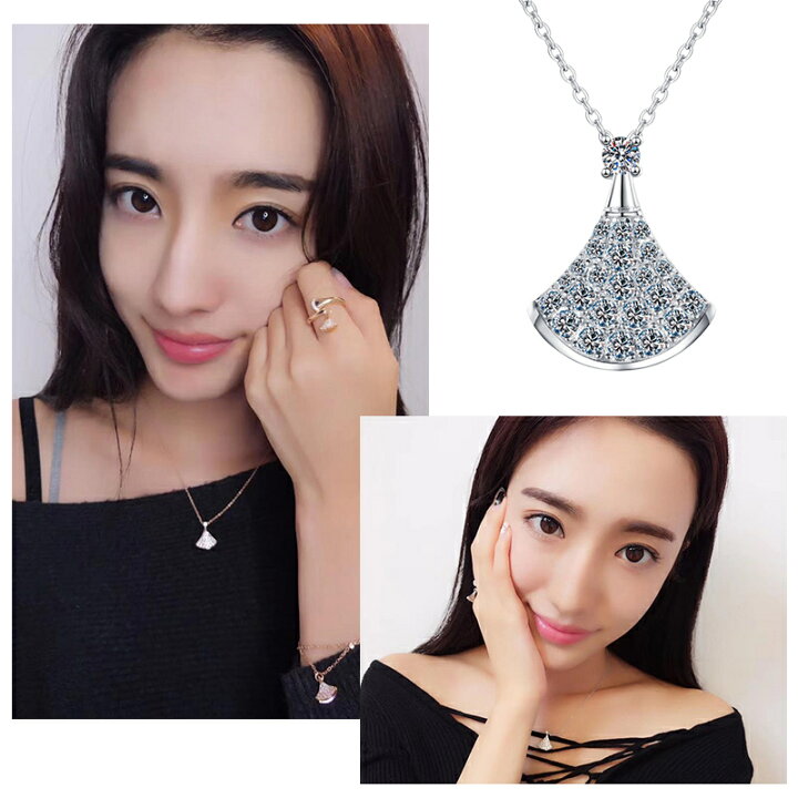 楽天市場】ネックレス レディース 0.62ct ネックレス ペンダント 