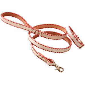 犬 首輪 リード セット 革 名入れ ネーム入り 本革 ステッチ 犬首輪 リードセット 小型犬 中型犬 革幅 1.3/1.5cm 刻印 名前入り ネーム 犬用リード ペット 軽量 軽い 迷子防止 お洒落 かわいい 犬