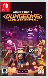 Minecraft Dungeons Ultimate Edition ニンテンドースイッチ 北米版 輸入版 ソフト