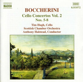 Boccherini / Tim Hugh / Anthony Halstead - Cello Ctos #2 #5-8 CD アルバム 【輸入盤】