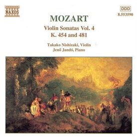 Mozart / Nishizaki / Jando - Violin Sonatas 4 CD アルバム 【輸入盤】