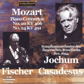 モーツァルト Mozart - Klavierkonzerte 20 ＆ 24 CD アルバム 【輸入盤】