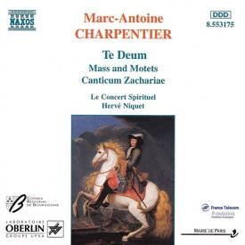 Charpentier / Concert Spirituel / Niquet - Te Deum CD アルバム 【輸入盤】