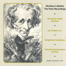 Berlioz / Monteux / Orch Symphonique De Paris - Symphonie Fantastique / Benvenuto Cellini Overture CD アルバム 【輸入盤】