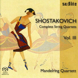 Shostakovich / Maderling Quartett - Complete Strings Quartets 3 SACD 【輸入盤】