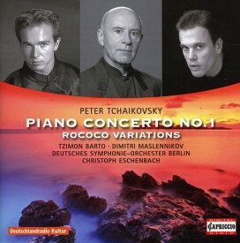 Tchaikovsky / Barto / Maslennikov / Eschenbach - Piano Concerto 1 / Rococo-Variations CD アルバム 【輸入盤】