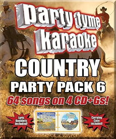 Party Tyme Karaoke: Country Party Pack 6 / Var - Party Tyme Karaoke: Country Party Pack 6 CD アルバム 【輸入盤】