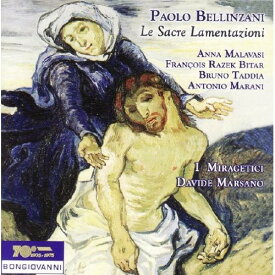 Bellinzani / Malavasi / Bitar / Taddia - Le Sacre Lamentazioni Per Li Tre Giorni Santi CD アルバム 【輸入盤】