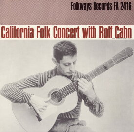 Rolf Cahn - California Concert with Rolf Cahn CD アルバム 【輸入盤】