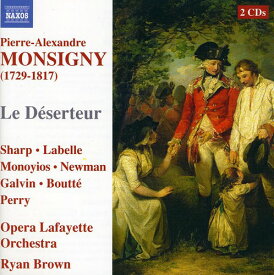 Monsigny / Brown / Sharp / Opera Lafayette Orch - Le Deserteur CD アルバム 【輸入盤】