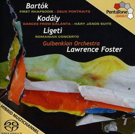 Bartok / Gulbenkian Orchestra / Foster - First Rhapsodie: Deux Portraits / Dances from SACD 【輸入盤】