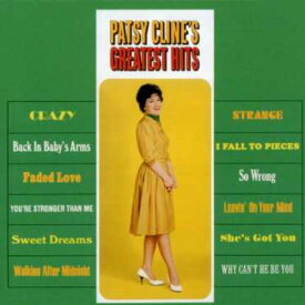 パッツィークライン Patsy Cline - Greatest Hits CD アルバム 【輸入盤】