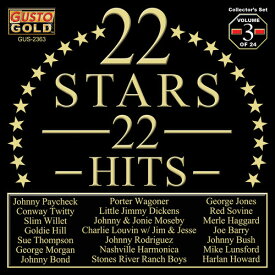 22 Stars - 22 Hits Vol. 3 / Various - 22 Stars - 22 Hits Vol. 3 (Various Artists) CD アルバム 【輸入盤】