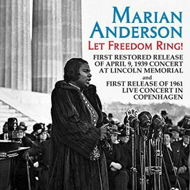 Marian Anderson - Let Freedom Ring: Live Concerts From Linclon CD アルバム 【輸入盤】