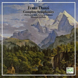 Danzi / Orch Della Svizzera Italiana / Griffiths - Complete Symphonies CD アルバム 【輸入盤】