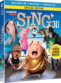 Sing ブルーレイ 3D 【輸入盤】