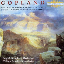 Copland / Boughton / English So - Appalachian Spring / Rodeo / Quiet City / Fanfare CD アルバム 【輸入盤】