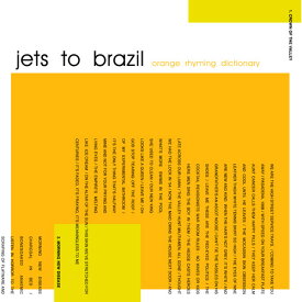 Jets to Brazil - Orange Rhyming Dictionary LP レコード 【輸入盤】
