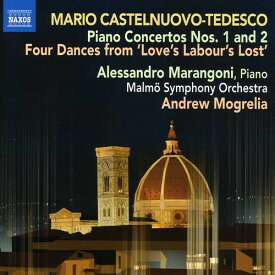 Castelnuovo-Tedesco / Marangoni - Piano Concertos 1 ＆ 2 CD アルバム 【輸入盤】