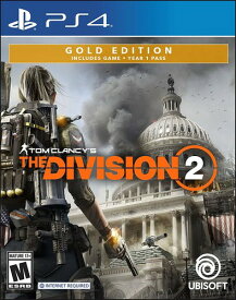 Tom Clancy's The Division 2 - Gold Steelbook Edition PS4 北米版 輸入版 ソフト