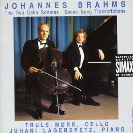 Brahms / Lagerspetz / Mork - Cello Sonatas Nos 1 ＆ 2 / 7 Song Transcriptions CD アルバム 【輸入盤】