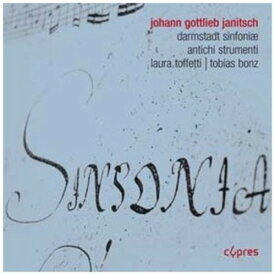 Janitsch / Toffetti - Darmstadt Sinfoniae CD アルバム 【輸入盤】