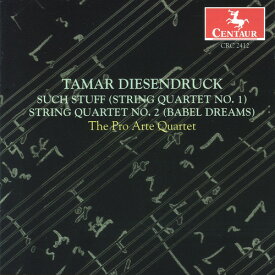 Diesendruck / Pro Arte Quartet - String Quartets 1 ＆ 2 CD アルバム 【輸入盤】