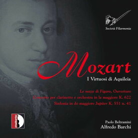 Mozart / Beltramini / Virtuosi Aquoleia / Barchi - Jupiter Symphony ＆ Clarinet Concerto CD アルバム 【輸入盤】