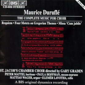 Durufle / Graden / st Jacob's Chamber Choir - Complete Music for Choir CD アルバム 【輸入盤】