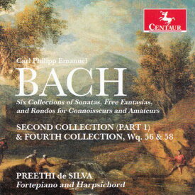 Bach - Six Collections of Keyboard Sonatas Free Fantasias CD アルバム 【輸入盤】