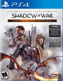 Middle Earth: Shadow of War - Definitive Edition PS4 北米版 輸入版 ソフト