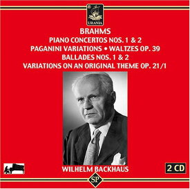 Brahms / Backhaus / BBC Sym Orch / Boult - Concerto for Piano ＆ Orchestra CD アルバム 【輸入盤】