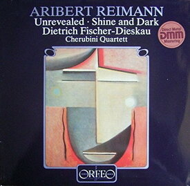 Fischer-Dieskau / Reimann / Cherubini Quartett - Unrevealed / Shine ＆ Dark LP レコード 【輸入盤】