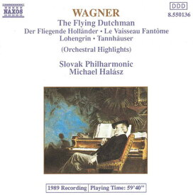 Wagner / Halasz - Orchestral Opera HLTS CD アルバム 【輸入盤】