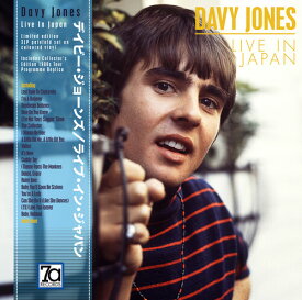 Davy Jones - Live In Japan (Red, White ＆ Blue Vinyl) LP レコード 【輸入盤】