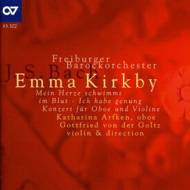 Bach / Kirkby / Arfken / Goltz / Freiburg Baroque - Solo Cantats BWV 72 ＆ 199 CD アルバム 【輸入盤】