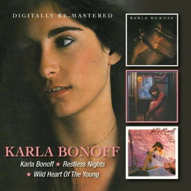 Karla Bonoff - Karla Bonoff/Restless Nights/Wild Heart of the You CD アルバム 【輸入盤】