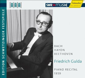 Friedrich Gulda / Bach / Haydn / Beethoven - Piano Recital 1959 CD アルバム 【輸入盤】